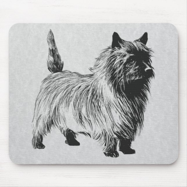 Cairn Terrier Mousepad (Vorne)