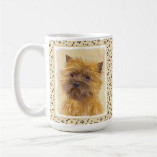 Cairn Terrier Painting - Niedliche Original Dog Ar Kaffeetasse