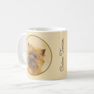Cairn Terrier Painting - Niedliche Original Dog Ar Kaffeetasse