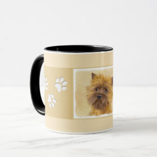 Cairn Terrier Painting - Niedliche Original Dog Ar Tasse