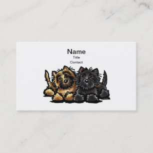 Cairn Terrier Pet Business Cards Visitenkarte
