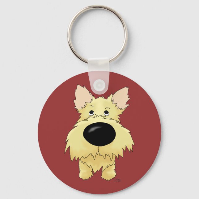 Cairn Terrier Schlüsselanhänger (Vorderseite)