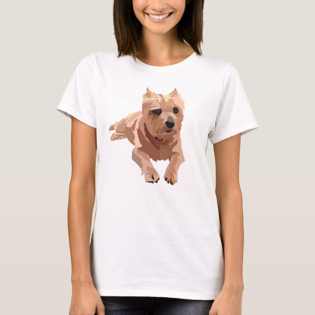 Cairn-Terrier-Shirt T-Shirt (Vorderseite)