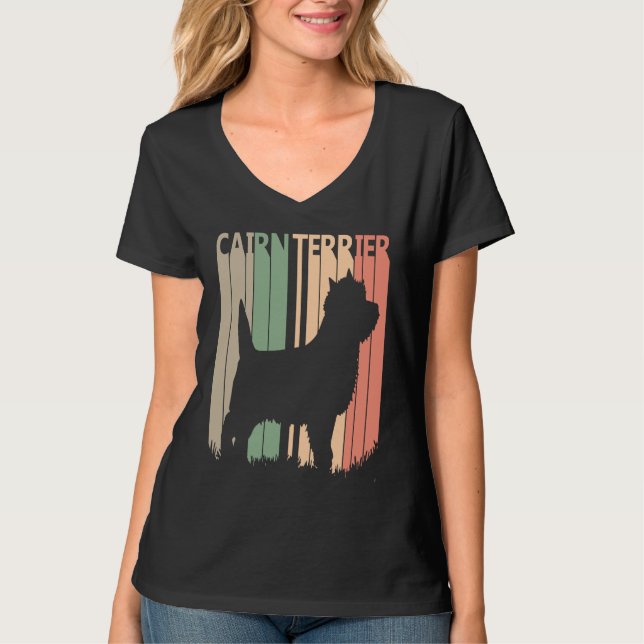 Cairn Terrier  Valentine's Day T-Shirt (Vorderseite)