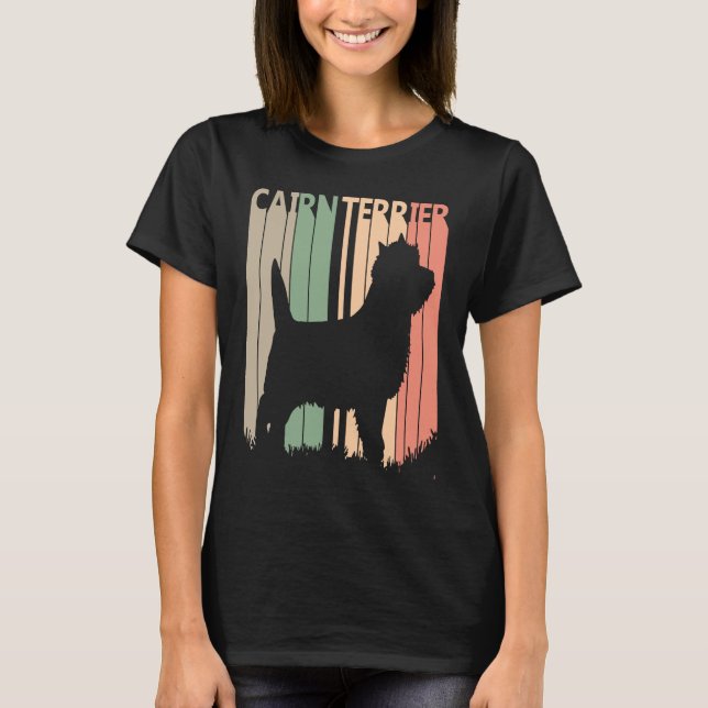 Cairn Terrier  Valentine's Day T-Shirt (Vorderseite)