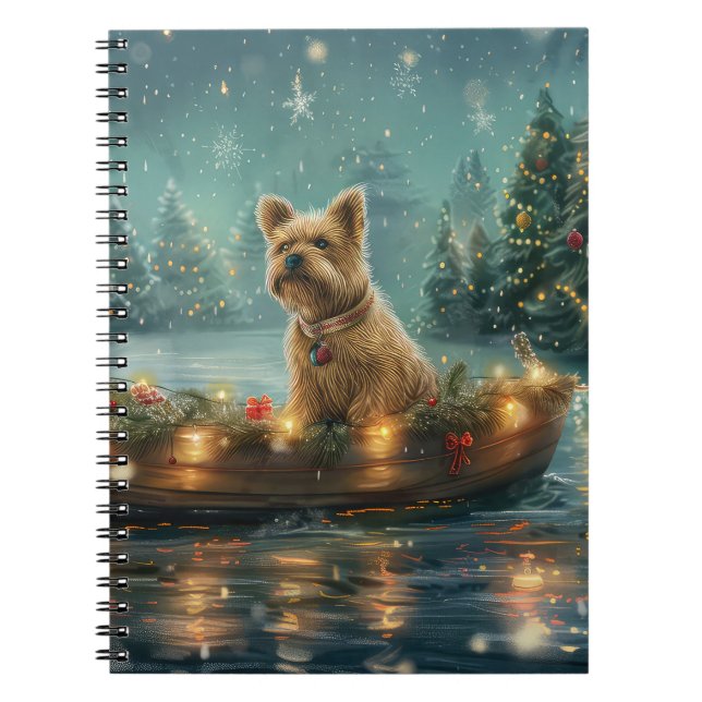 Cairn Terrier Weihnachtsfest Notizblock (Vorderseite)