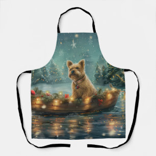 Cairn Terrier Weihnachtsfestreise Schürze