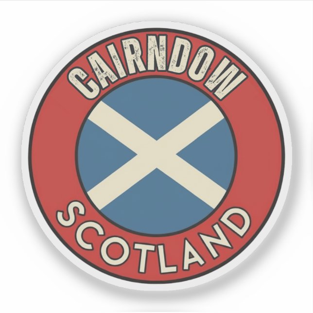 Cairndow, Schottland Aufkleber (Vorderseite)