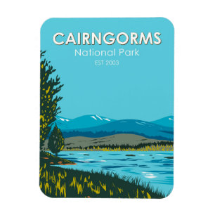 Cairngorms National Park Scotland Loch Morlich Magnet