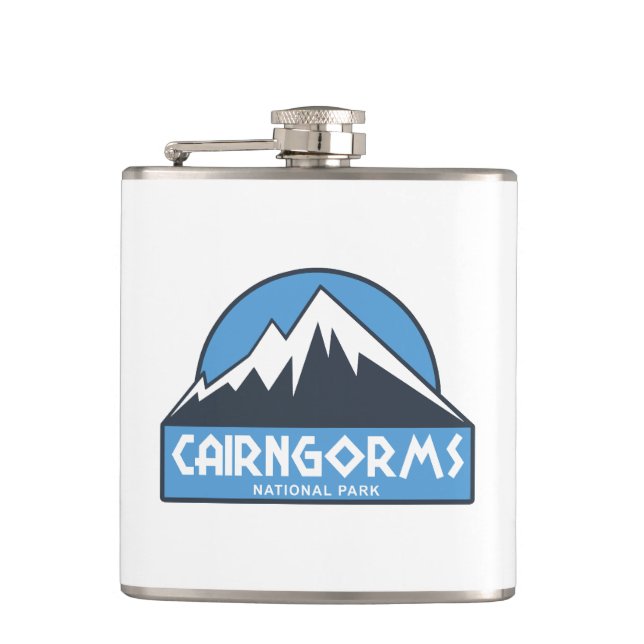 Cairngorms Nationalpark Schottland Flachmann (Vorderseite)