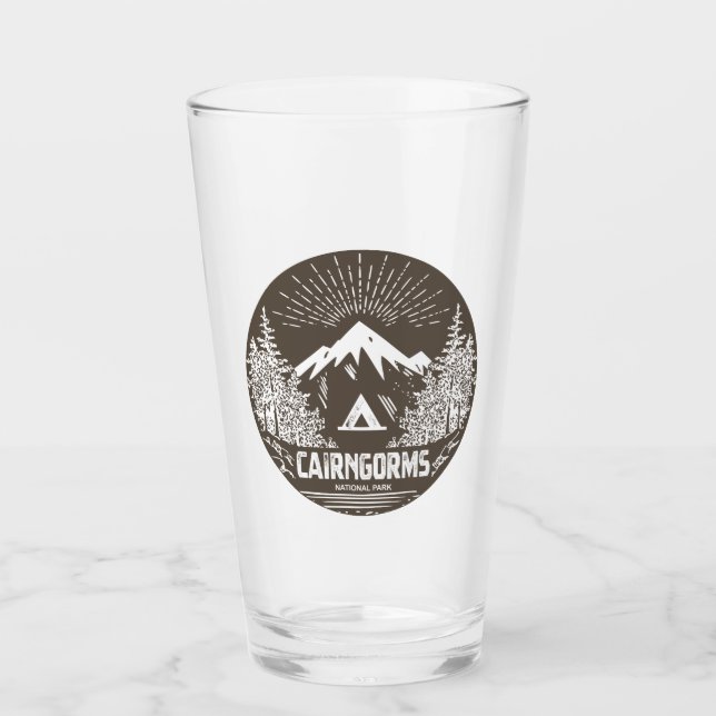 Cairngorms Nationalpark Schottland Glas (Vorderseite)