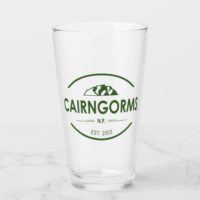 Cairngorms Nationalpark Schottland Glas (Vorderseite)