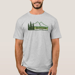 Cairngorms Nationalpark Schottland Grüne Streifen T-Shirt