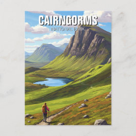 Cairngorms Nationalpark Schottland Postkarte