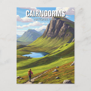 Cairngorms Nationalpark Schottland Postkarte