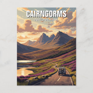 Cairngorms Nationalpark Schottland Postkarte