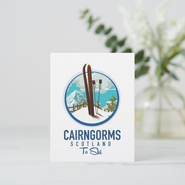 Cairngorms Schottland Logo (Stehend Vorderseite)