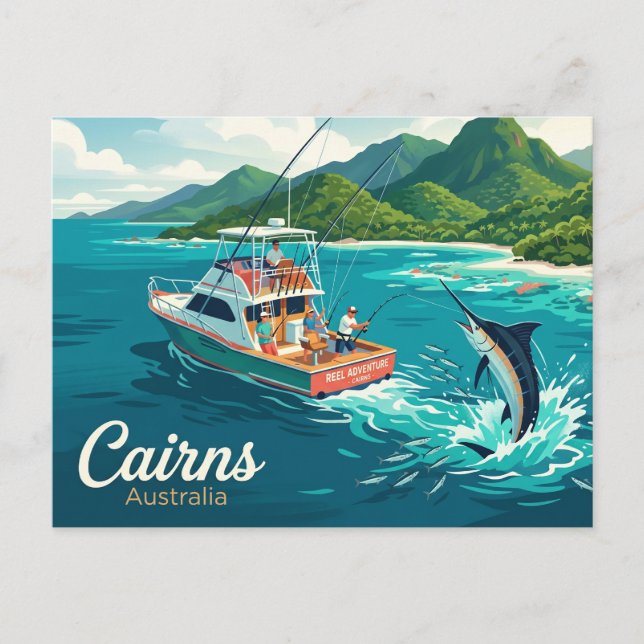 Cairns Australien Postkarte (Vorderseite)