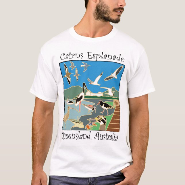 Cairns Esplanade T-Shirt (Vorderseite)