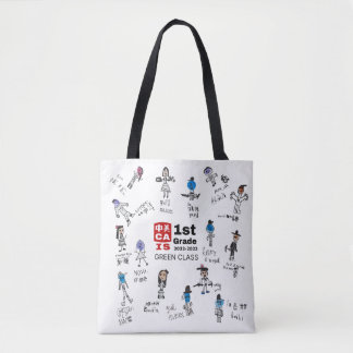 CAIS 1st Grade 2023 Green Tote Bag