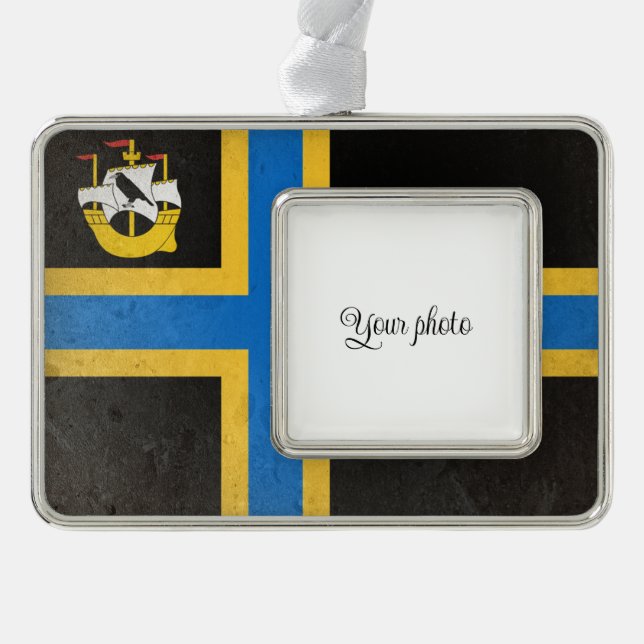 Caithness Rahmen-Ornament Silber (Vorderseite)