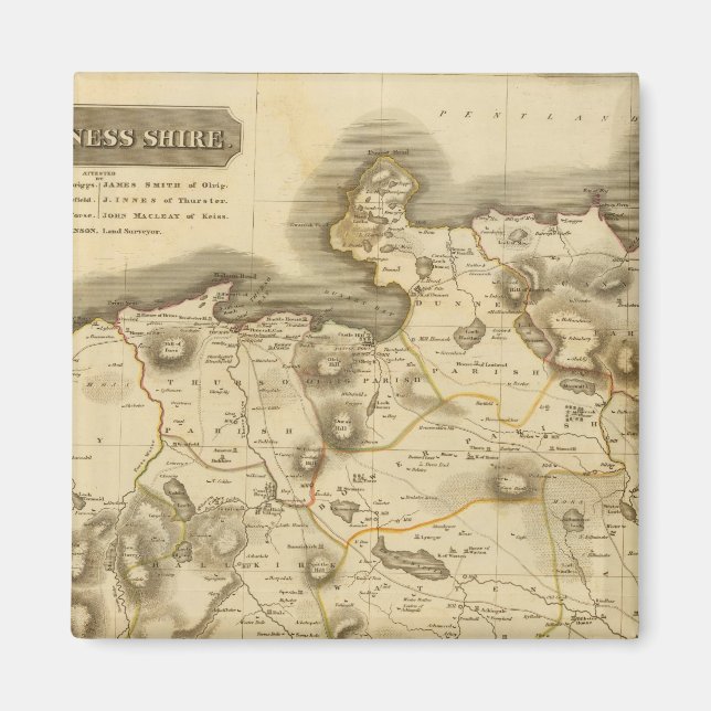 Caithness Shire Magnet (Vorne)