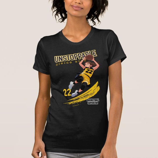 Caitlin Clark 22 72610 T-Shirt (Vorderseite)