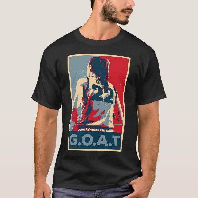 Caitlin Clark Goat T-Shirt (Vorderseite)