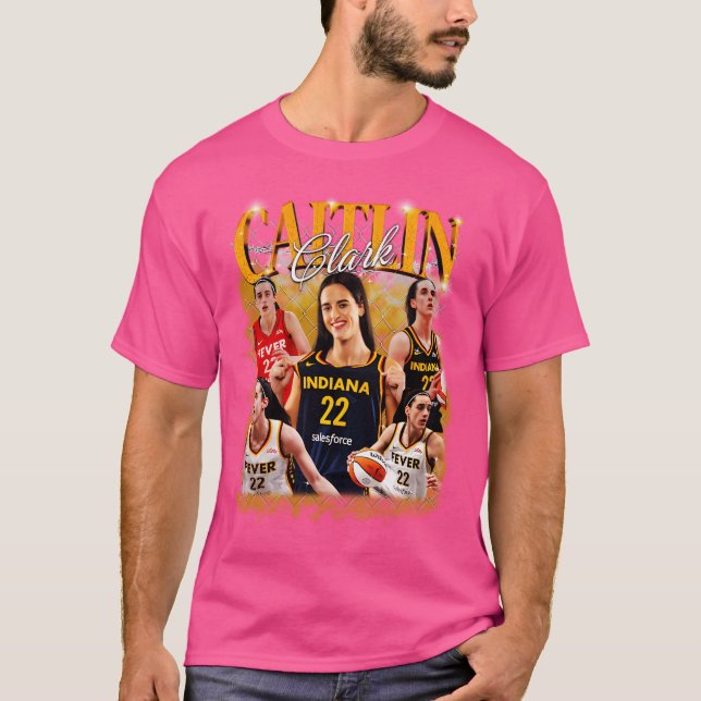 Caitlin Clark - Indiana Fieber T-Shirt (Vorderseite)