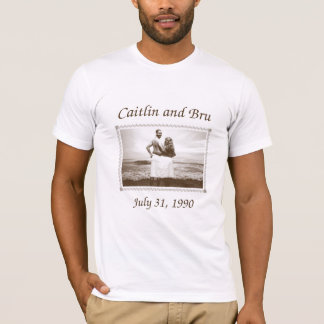 Caitlin und Bru 1990 (Männer) T-Shirt