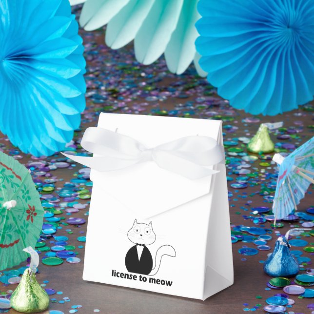 Caixa Cat, License to Meow Geschenkschachtel (Party)