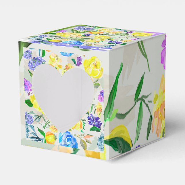 Caja de flores geschenkschachtel (Vorderseite)