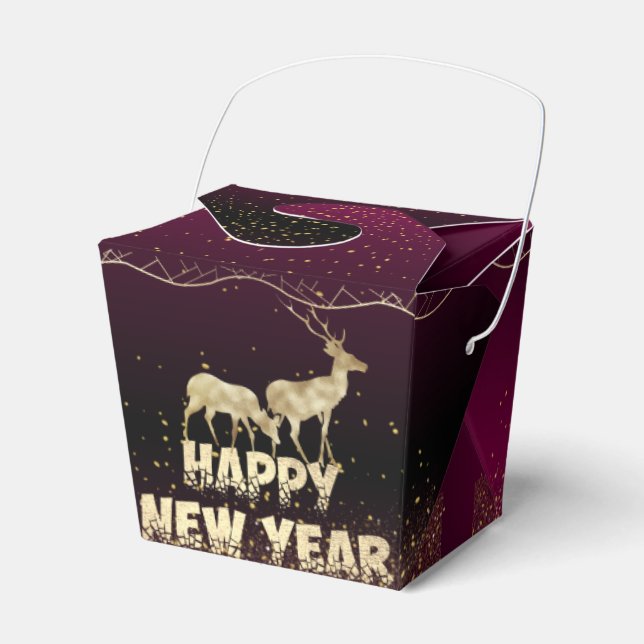 Caja de regalo  elegante para navidad geschenkschachtel (Vorderseite)