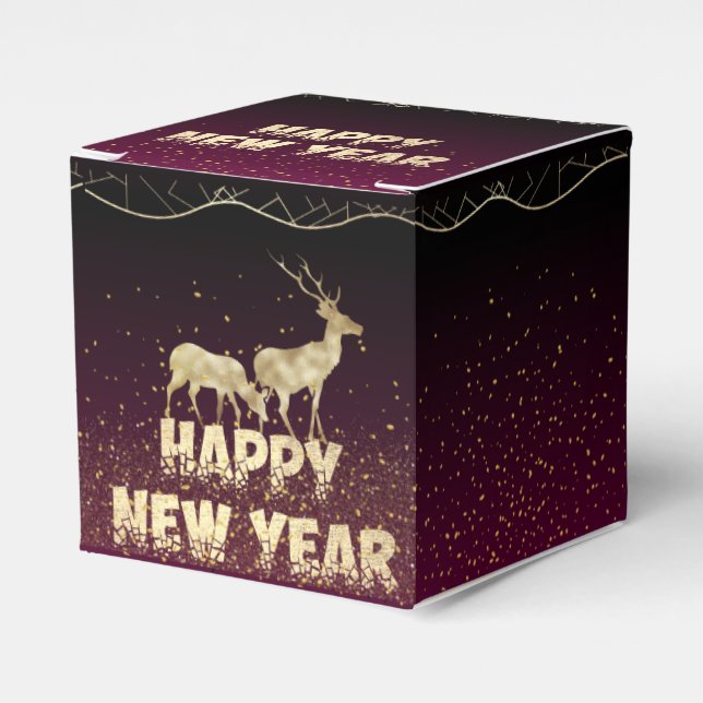 Caja de regalo  elegante para navidad geschenkschachtel (Vorderseite)