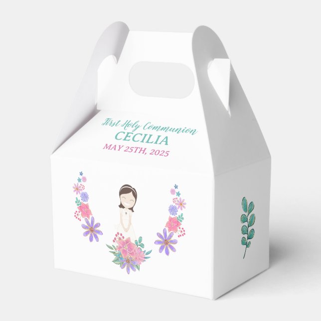 Caja de regalos CECILIA Primera Comunión Geschenkschachtel (Vorderseite)