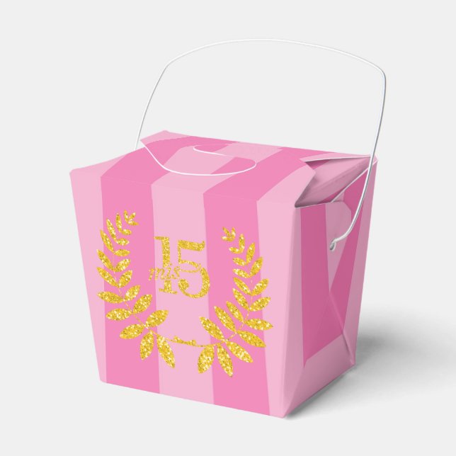 Caja  para recuerdo de 15 años geschenkschachtel (Vorderseite)