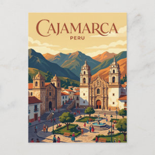 Cajamarca, Peru Peru Postkarte