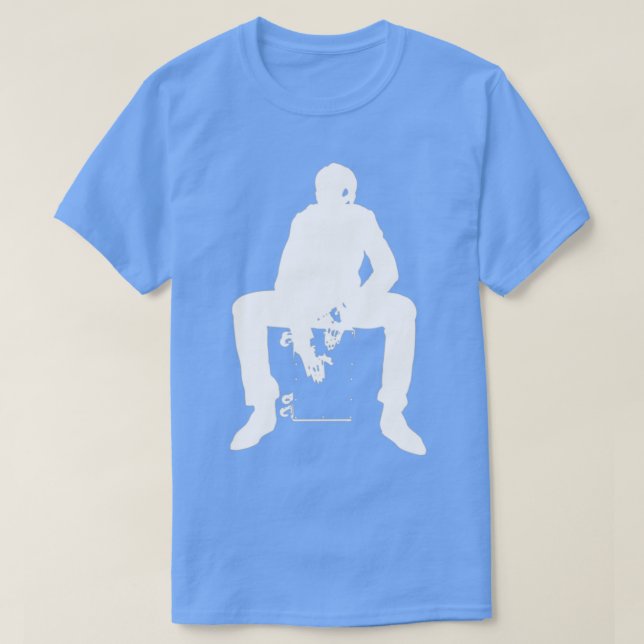 Cajon Player White T-Shirt (Design vorne)