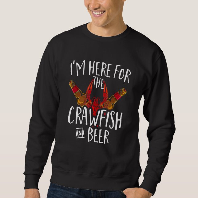 Cajun Boil Party bin ich hier für die Crawfish and Sweatshirt (Vorderseite)