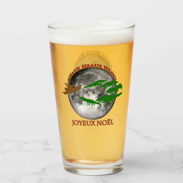 Cajun Christmas Glas (Vorne (Gefüllt))