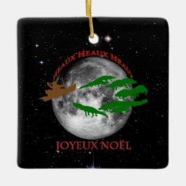 Cajun Christmas Keramikornament