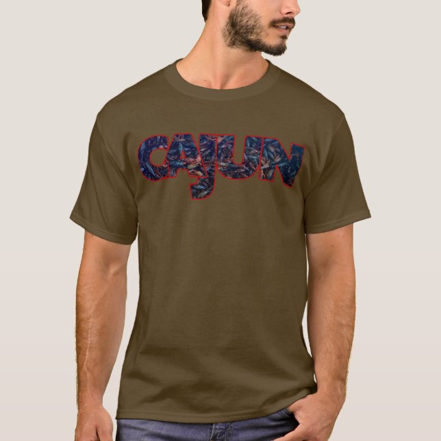 Cajun Crawfish T - Shirt (Vorderseite)
