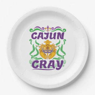 Cajun Cray Crawfish Boil Louisiana New Orleans Pappteller