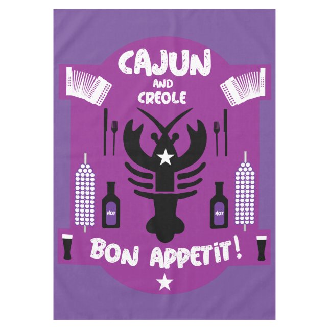 Cajun & Creole Cooks Tischdecke (Vorderseite)