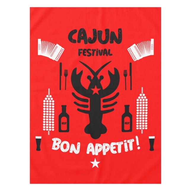 Cajun & Creole Cooks Tischdecke (Vorderseite)