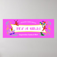 Cajun Critters Baby Girl Banner
