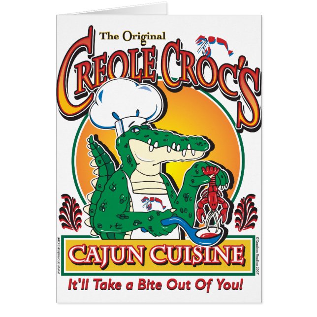 Cajun Crocs Ceole Cuisine (Vorne)