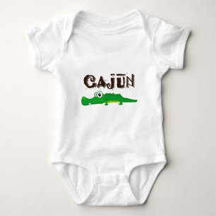 Cajun_gator Baby Strampler