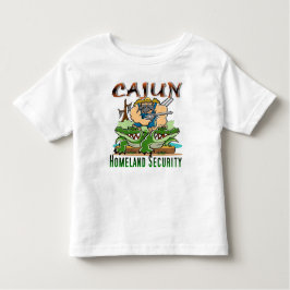 Cajun heimat-Sicherheit Kleinkind T-shirt