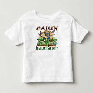 Cajun heimat-Sicherheit Kleinkind T-shirt